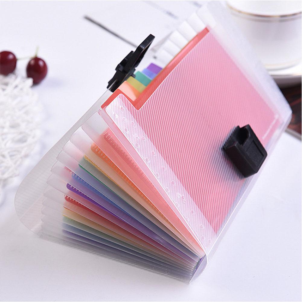 A6 Expanding File Folder Organizer with 13 Pockets by HitMyNeed