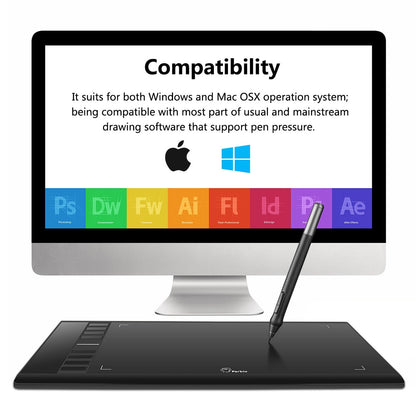 A610 Graphics Drawing Tablet with Digital Stylus by HitMyNeed