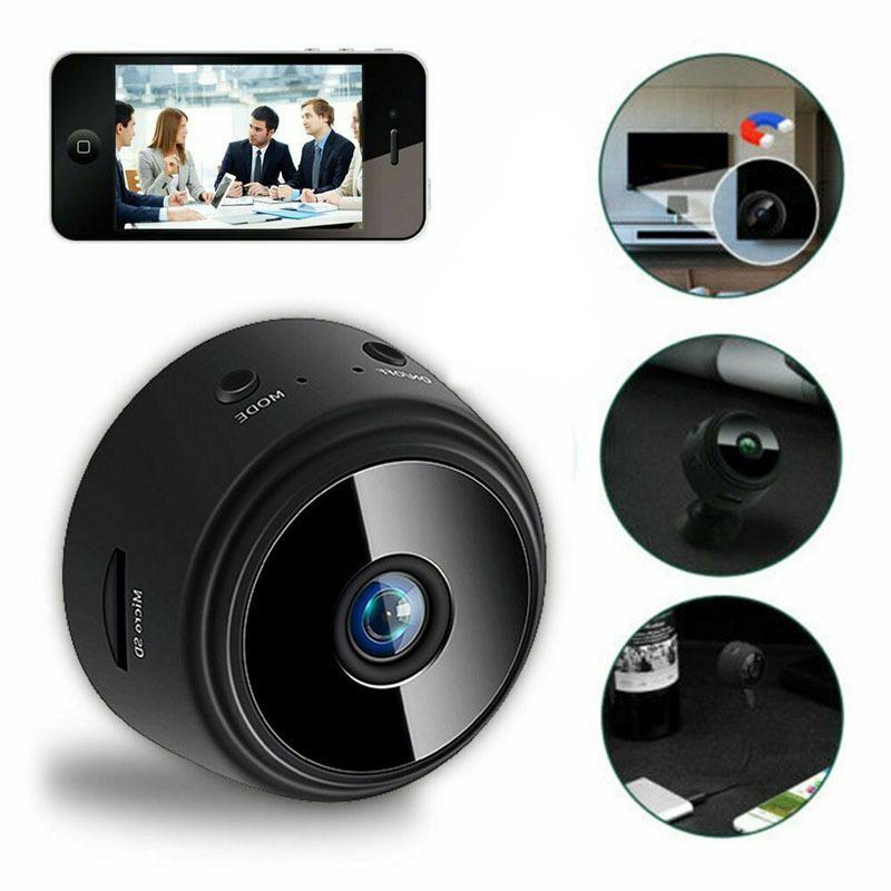 A9 Mini WiFi Security Camera with Remote Monitoring by HitMyNeed