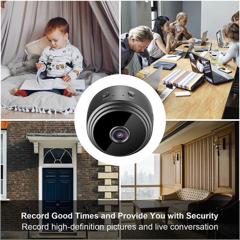 A9 Mini WiFi Security Camera with Remote Monitoring by HitMyNeed