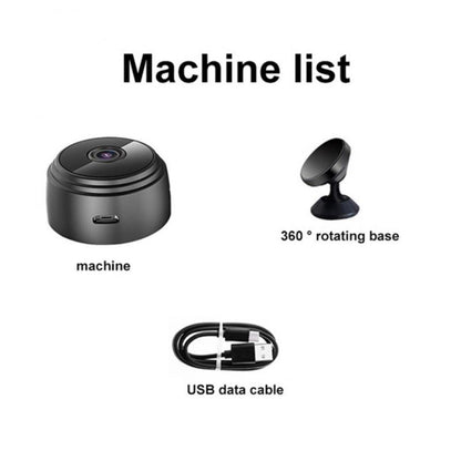 A9 Mini WiFi Security Camera with Remote Monitoring by HitMyNeed