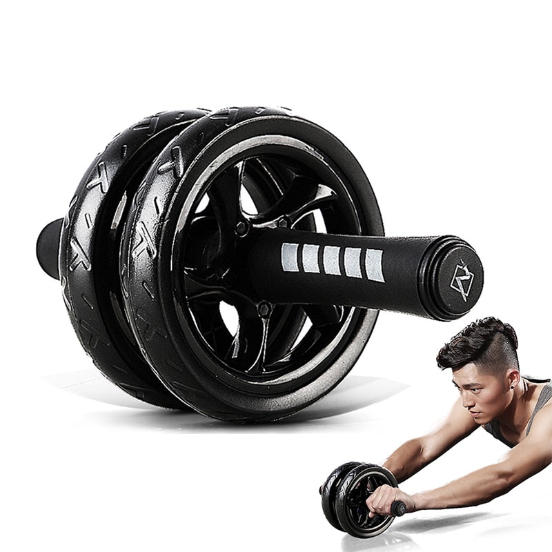 Ab Roller Exercise Wheel with Dual Wheels by HitMyNeed