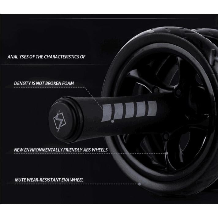 Ab Roller Exercise Wheel with Dual Wheels by HitMyNeed