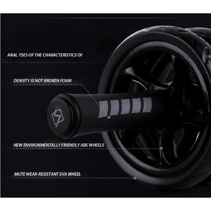 Ab Roller Exercise Wheel with Dual Wheels by HitMyNeed