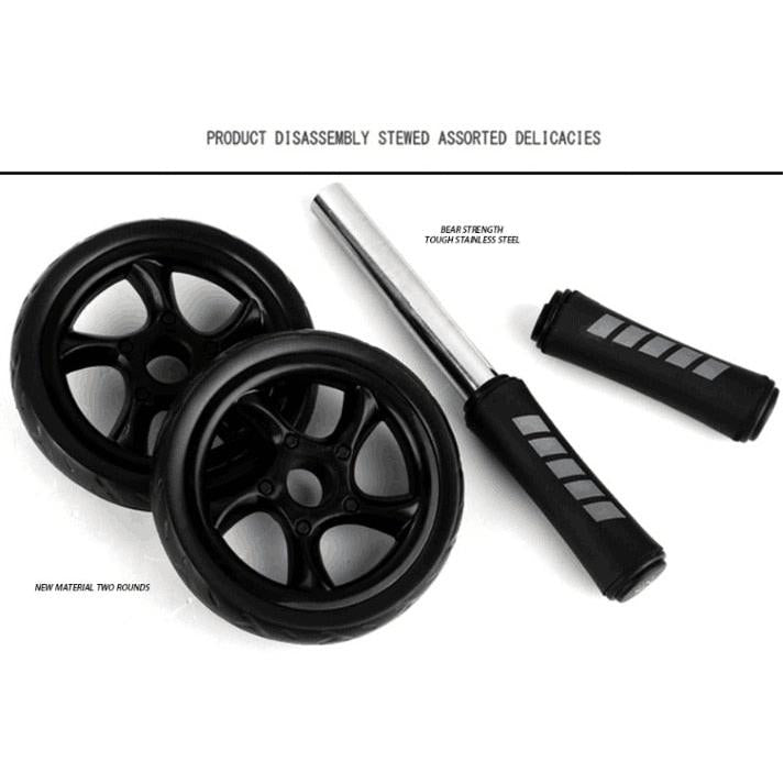 Ab Roller Exercise Wheel with Dual Wheels by HitMyNeed