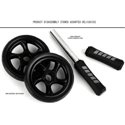 Ab Roller Exercise Wheel with Dual Wheels by HitMyNeed