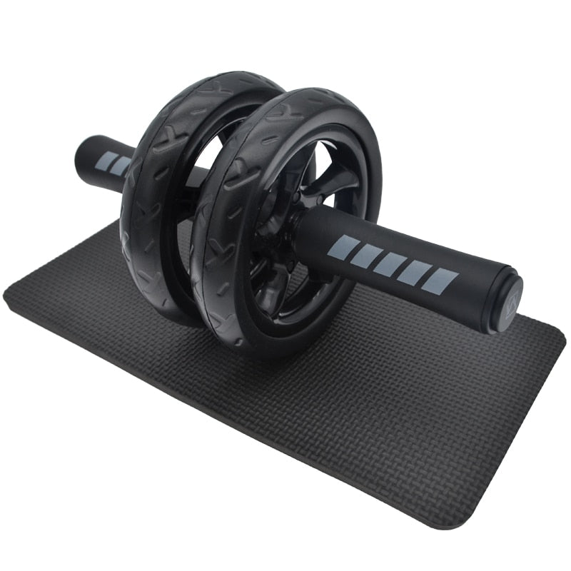 Ab Roller Wheel with Knee Mat for Core Training by HitMyNeed