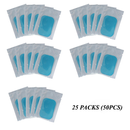 Abdominal Fitness Gel Pads for EMS Trainers (50-Pack) by HitMyNeed