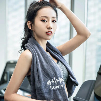 Absorbent Microfiber Gym Towel 40 x 95 cm by HitMyNeed