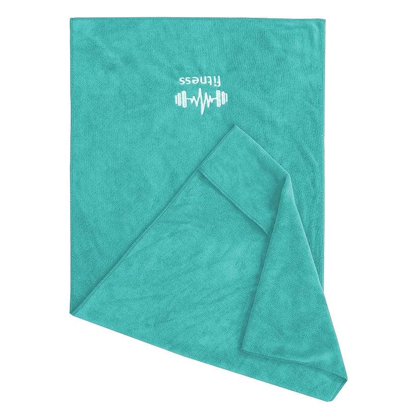 Absorbent Microfiber Gym Towel 40 x 95 cm green by HitMyNeed