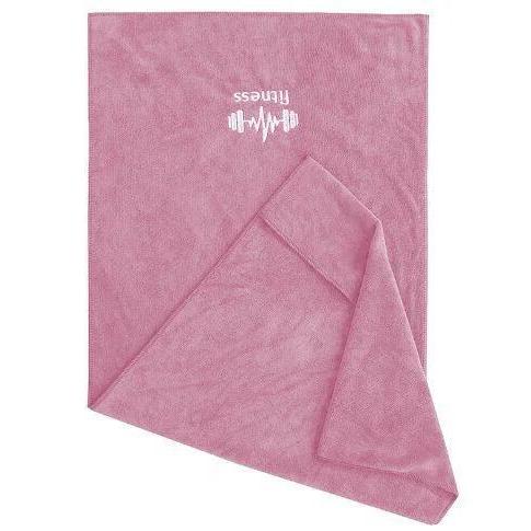 Absorbent Microfiber Gym Towel 40 x 95 cm pink by HitMyNeed