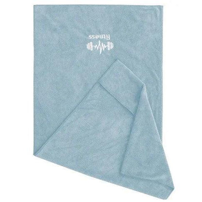 Absorbent Microfiber Gym Towel 40 x 95 cm sky-blue by HitMyNeed