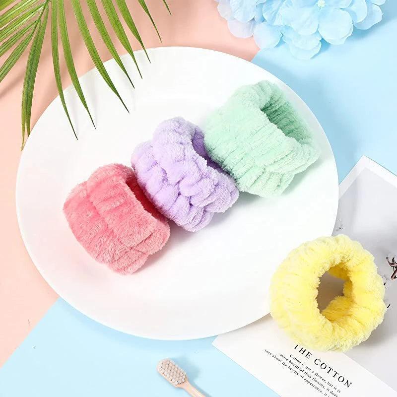 Absorbent Wristbands for Face Washing (2-Pack) by HitMyNeed