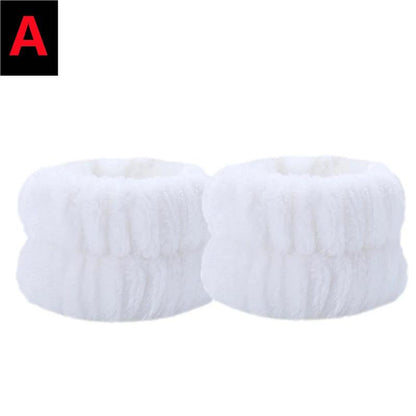 Absorbent Wristbands for Face Washing (2-Pack) a by HitMyNeed