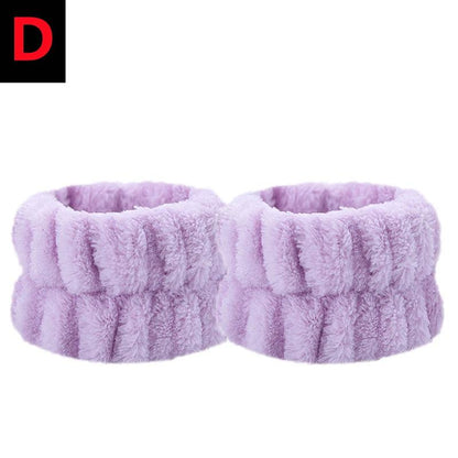 Absorbent Wristbands for Face Washing (2-Pack) d by HitMyNeed