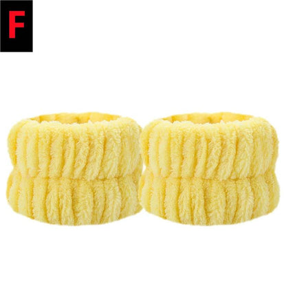 Absorbent Wristbands for Face Washing (2-Pack) f by HitMyNeed