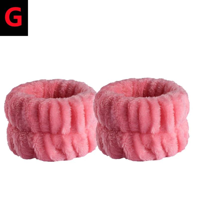 Absorbent Wristbands for Face Washing (2-Pack) g by HitMyNeed