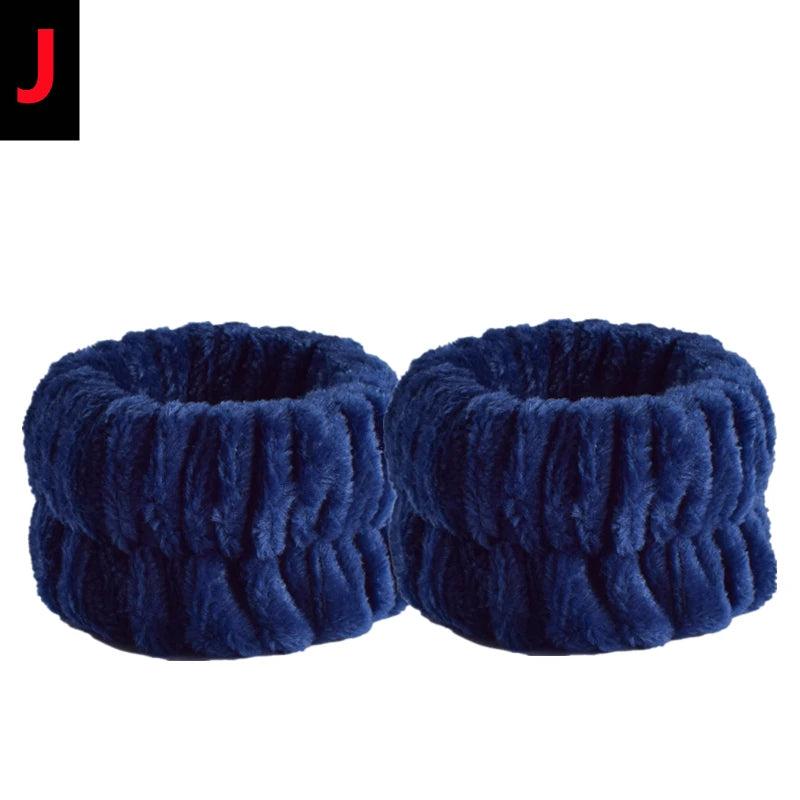 Absorbent Wristbands for Face Washing (2-Pack) j by HitMyNeed