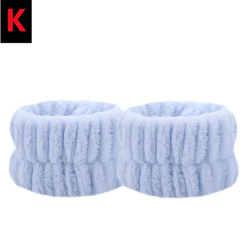 Absorbent Wristbands for Face Washing (2-Pack) k by HitMyNeed
