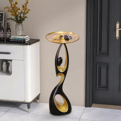 Abstract Sofa Side Table for Modern Living Rooms by HitMyNeed
