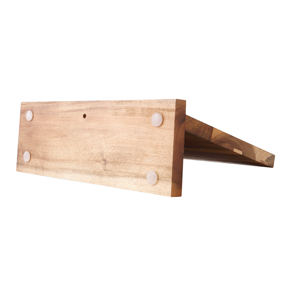 Acacia Magnetic Wood Knife Block Holder by HitMyNeed