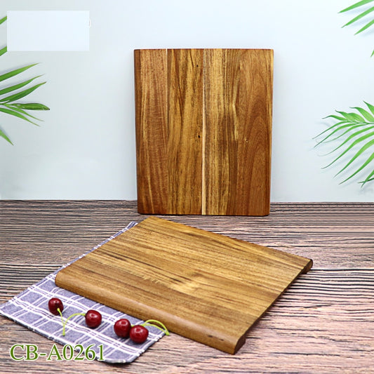 Acacia Wood Serving Board and Food Tray 30 x 25cm by HitMyNeed