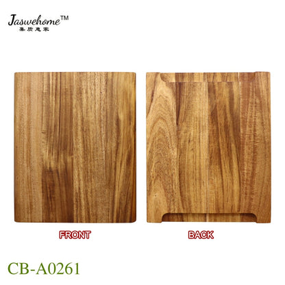 Acacia Wood Serving Board and Food Tray 30 x 25cm by HitMyNeed