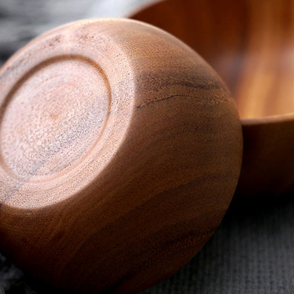 Acacia Wooden Serving Bowl Set by HitMyNeed