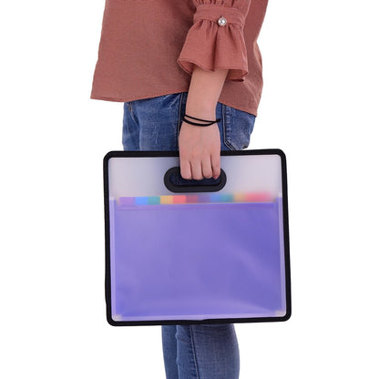 Accordion File Folder 12-Pocket A4 Organizer by HitMyNeed