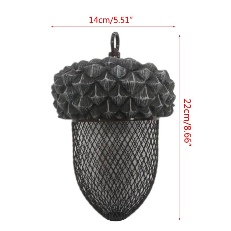 Acorn Mesh Bird Feeder Stainless Steel Dispenser by HitMyNeed