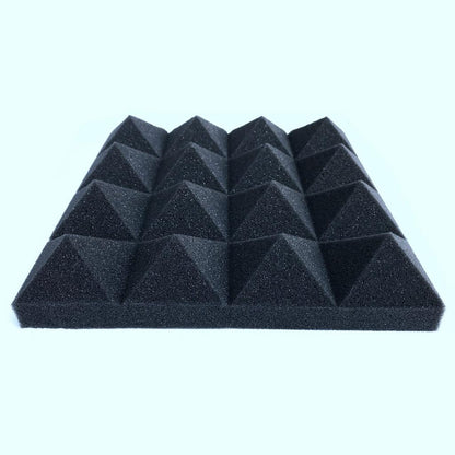 Acoustic Foam Panels Soundproofing Set (12 Pcs) by HitMyNeed