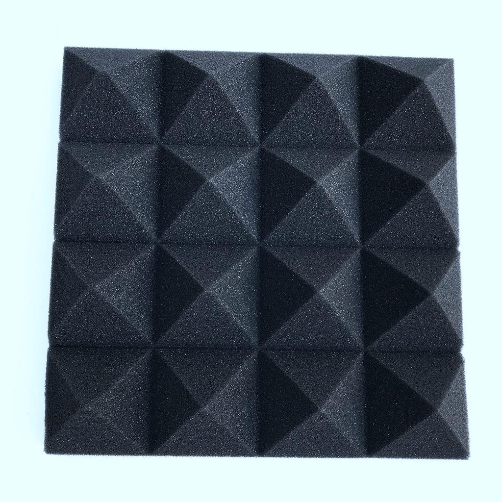 Acoustic Foam Panels Soundproofing Set (12 Pcs) by HitMyNeed