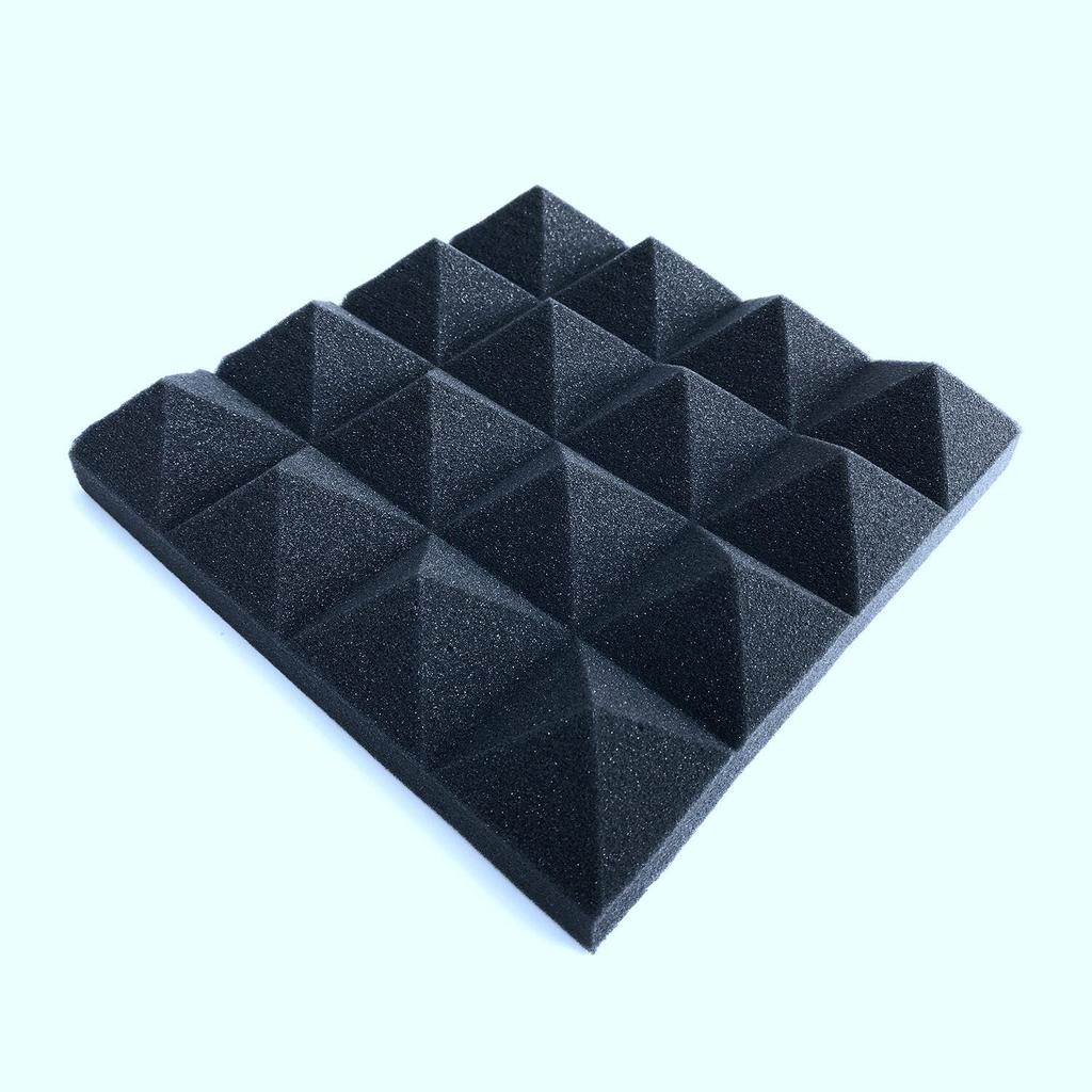 Acoustic Foam Panels Soundproofing Set (12 Pcs) by HitMyNeed