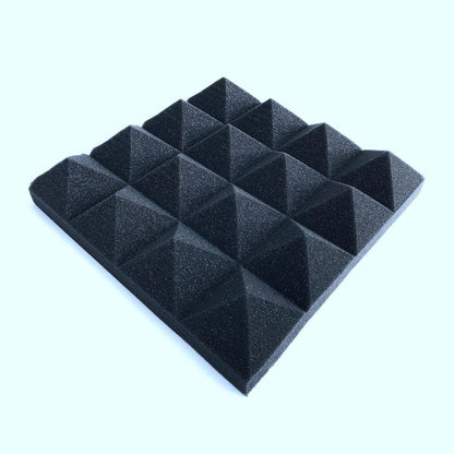 Acoustic Foam Panels Soundproofing Set (12 Pcs) by HitMyNeed