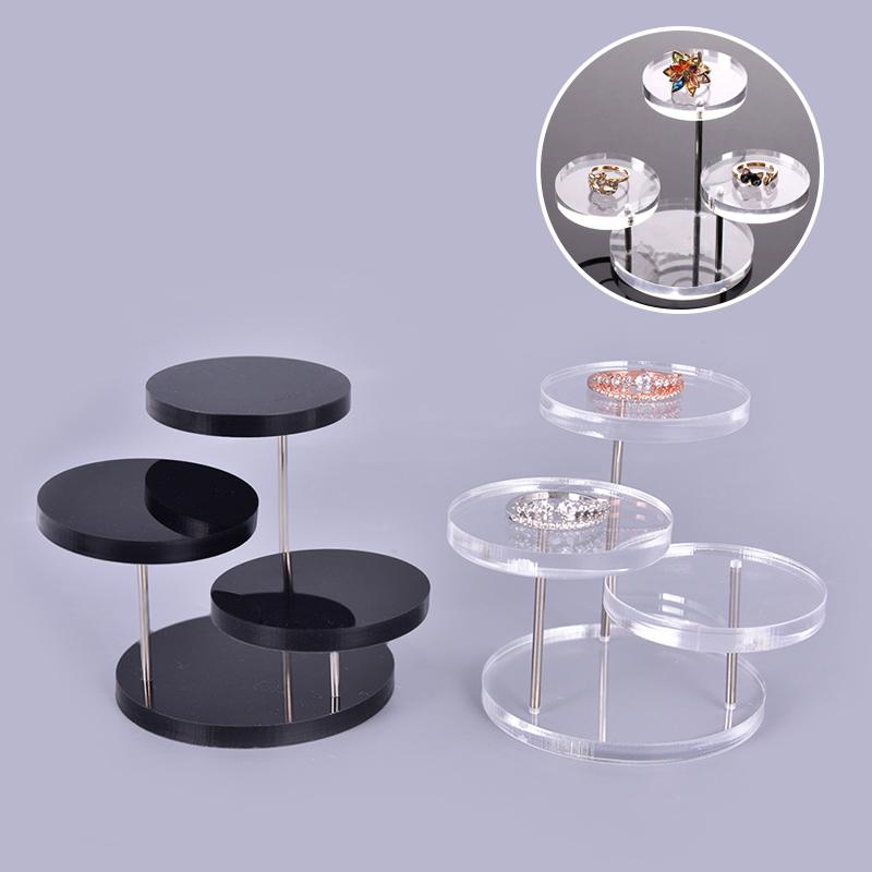 Acrylic 3 Tier Jewelry Stand Organizer by HitMyNeed