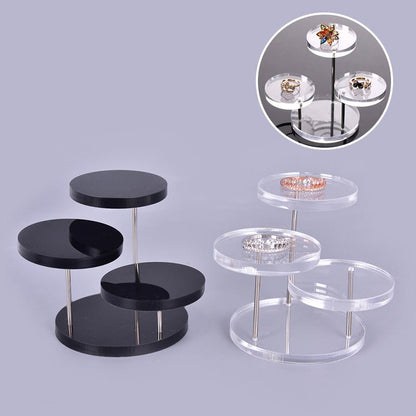 Acrylic 3 Tier Jewelry Stand Organizer by HitMyNeed