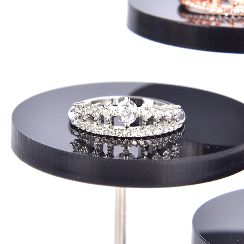 Acrylic 3 Tier Jewelry Stand Organizer by HitMyNeed