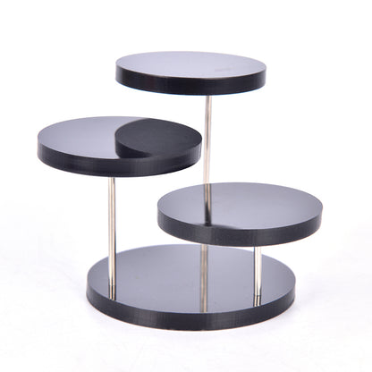 Acrylic 3 Tier Jewelry Stand Organizer bk by HitMyNeed