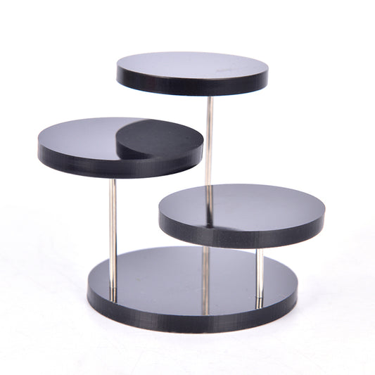 Acrylic 3 Tier Jewelry Stand Organizer bk by HitMyNeed