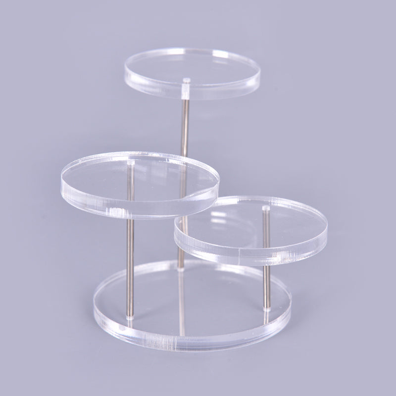Acrylic 3 Tier Jewelry Stand Organizer tp by HitMyNeed