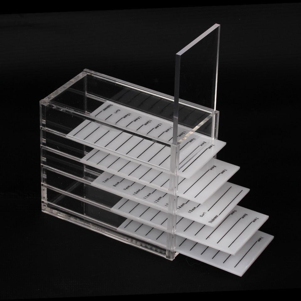 Acrylic 5 Layer Lash Tray Organizer by HitMyNeed