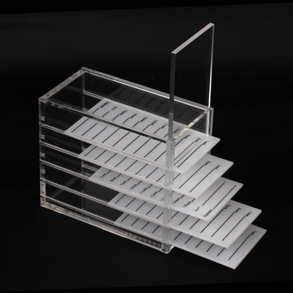 Acrylic 5 Layer Lash Tray Organizer by HitMyNeed