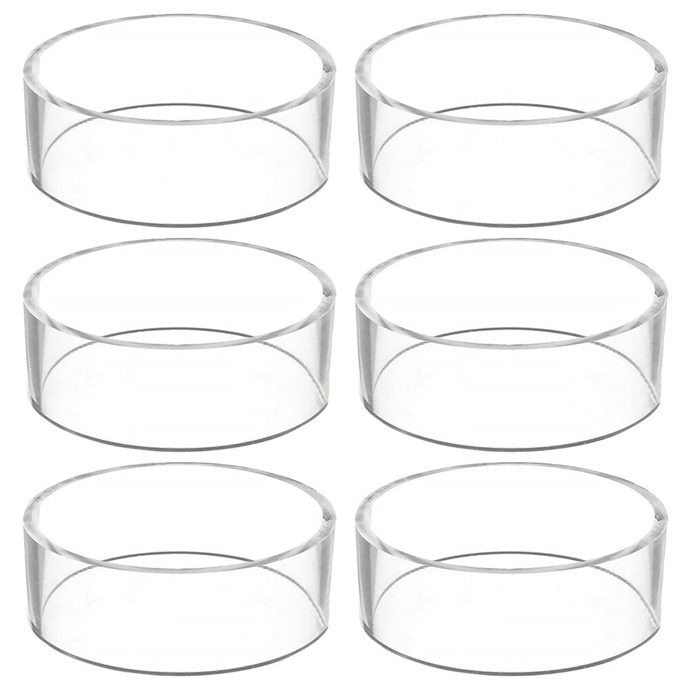 Acrylic Ball Display Stands Set of 6 by HitMyNeed