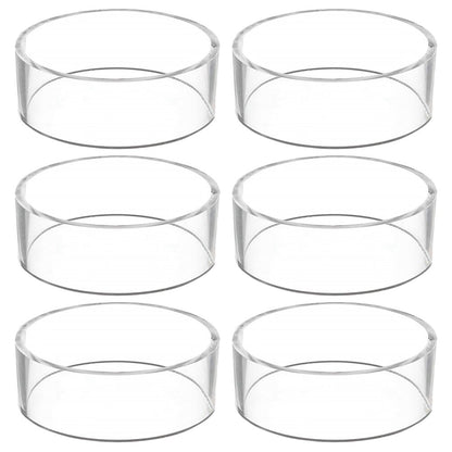 Acrylic Ball Display Stands Set of 6 by HitMyNeed