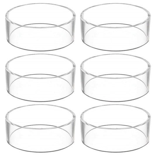 Acrylic Ball Display Stands Set of 6 by HitMyNeed