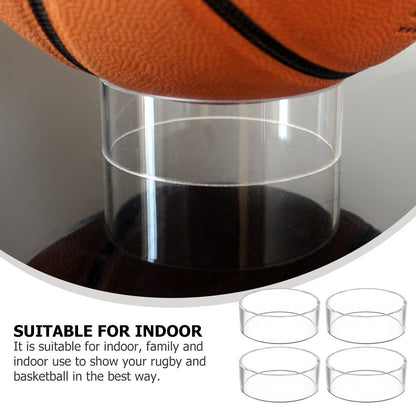 Acrylic Ball Display Stands Set of 6 by HitMyNeed