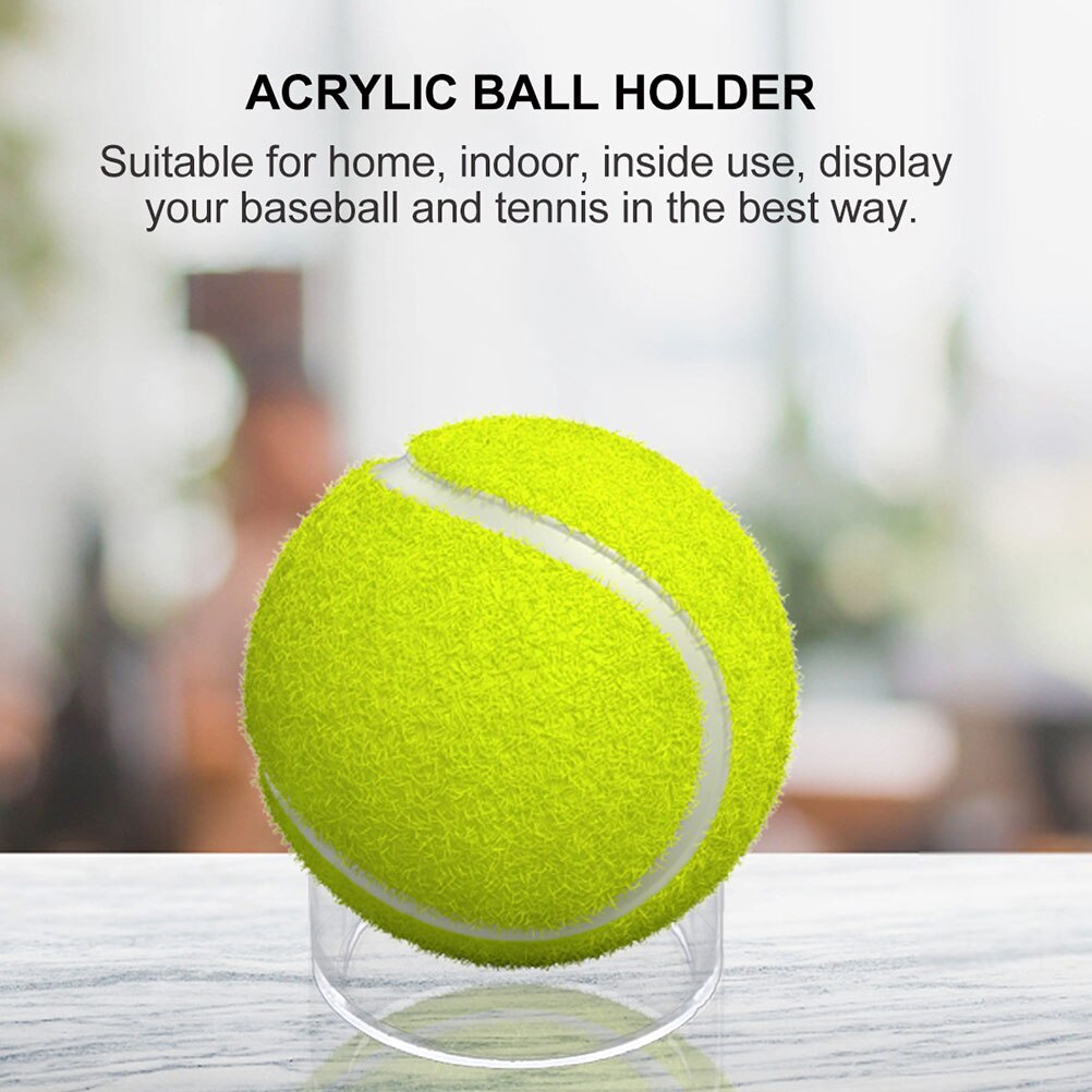 Acrylic Ball Display Stands Set of 6 by HitMyNeed