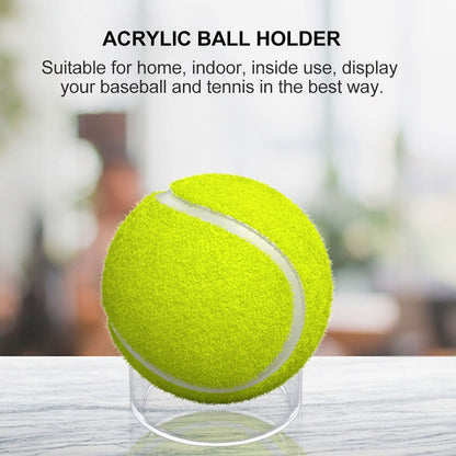 Acrylic Ball Display Stands Set of 6 by HitMyNeed
