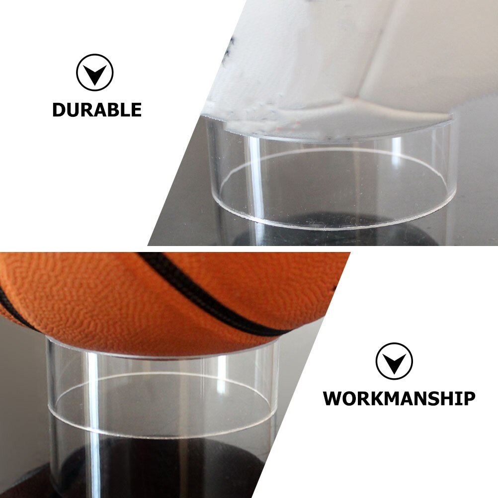 Acrylic Ball Display Stands Set of 6 by HitMyNeed