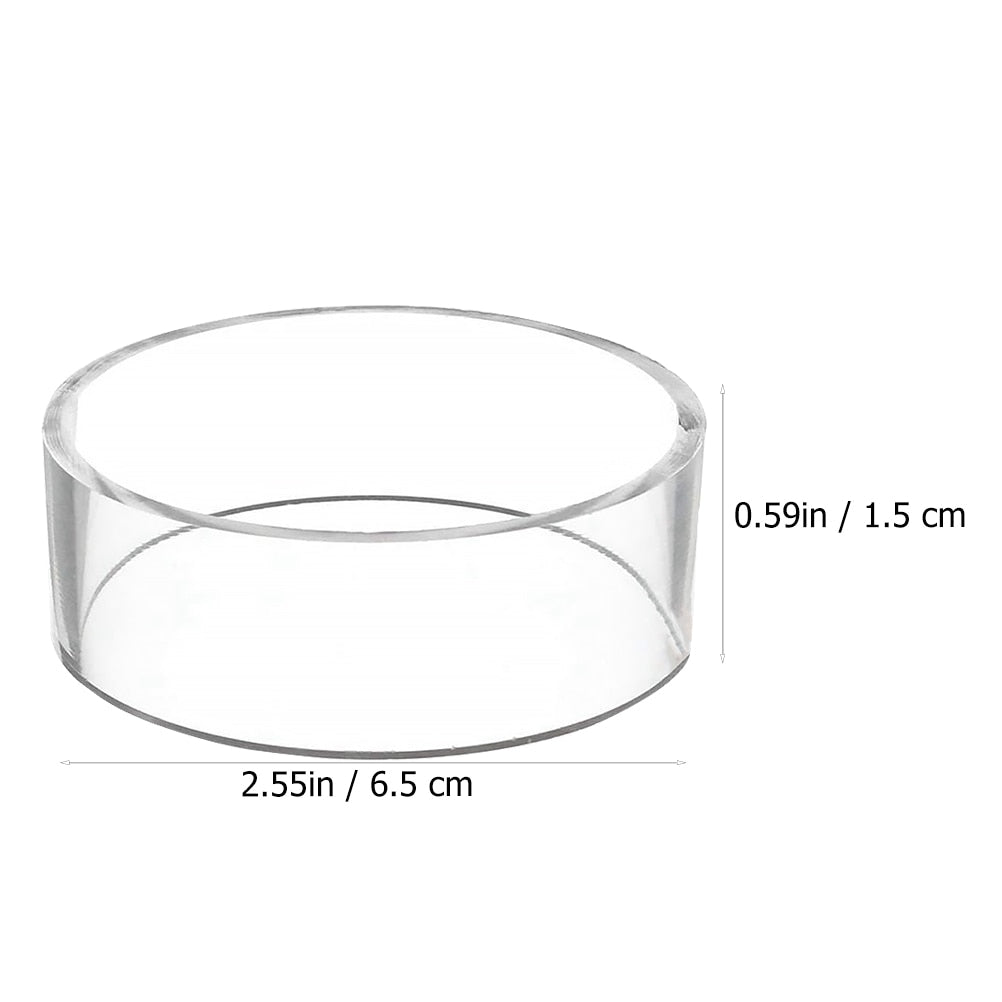 Acrylic Ball Display Stands Set of 6 by HitMyNeed